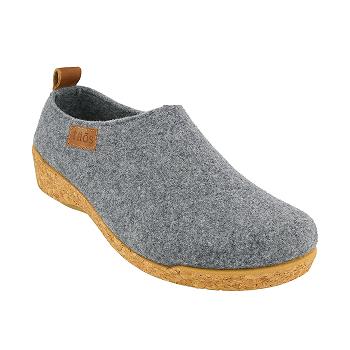 Clogsy Birkenstock Wonderwool Clog Damske Siva | SK 253ZUT